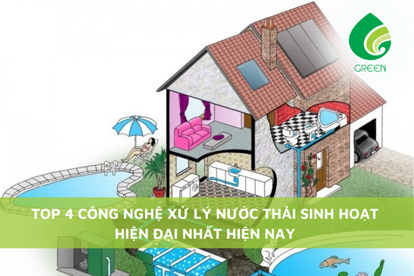 Top 4 Công Nghệ Xử Lý Nước Thải Sinh Hoạt Hiện Đại Nhất Hiện Nay