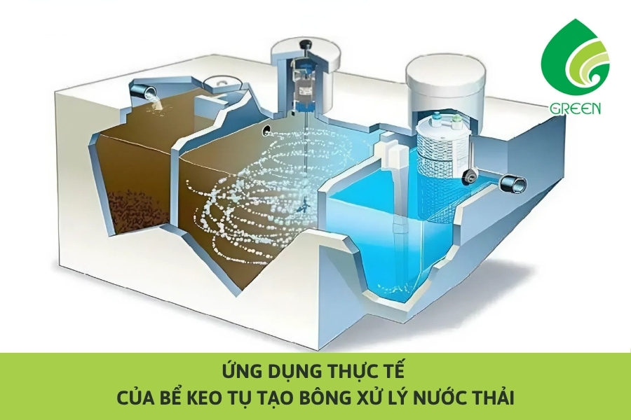 Ứng Dụng Thực Tế Của Bể Keo Tụ Tạo Bông Xử Lý Nước Thải