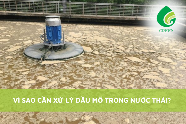 Vì Sao Cần Xử Lý Dầu Mỡ Trong Nước Thải?