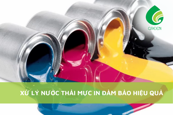 Xử Lý Nước Thải Mực In Đảm Bảo Hiệu Quả
