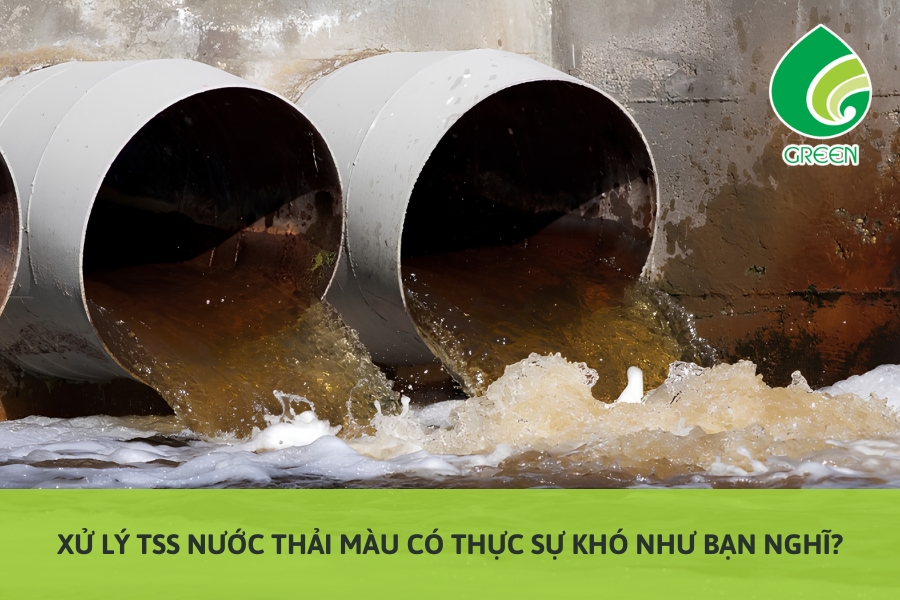 Xử Lý TSS Nước Thải Màu Có Thực Sự Khó Như Bạn Nghĩ?