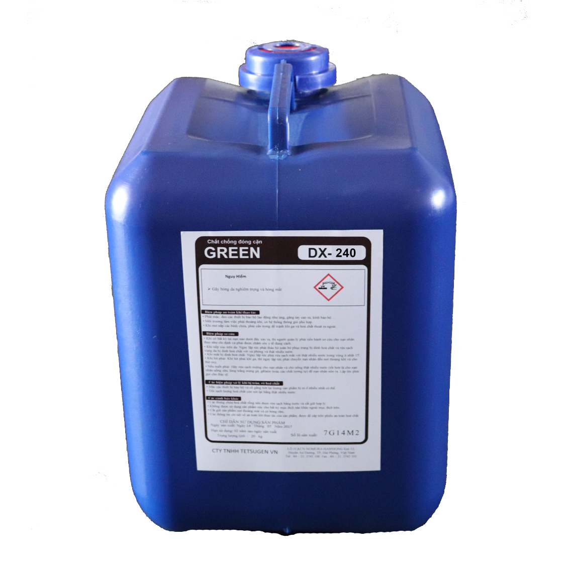 Anti scale and anti corrosion chemicals GREEN DX 240